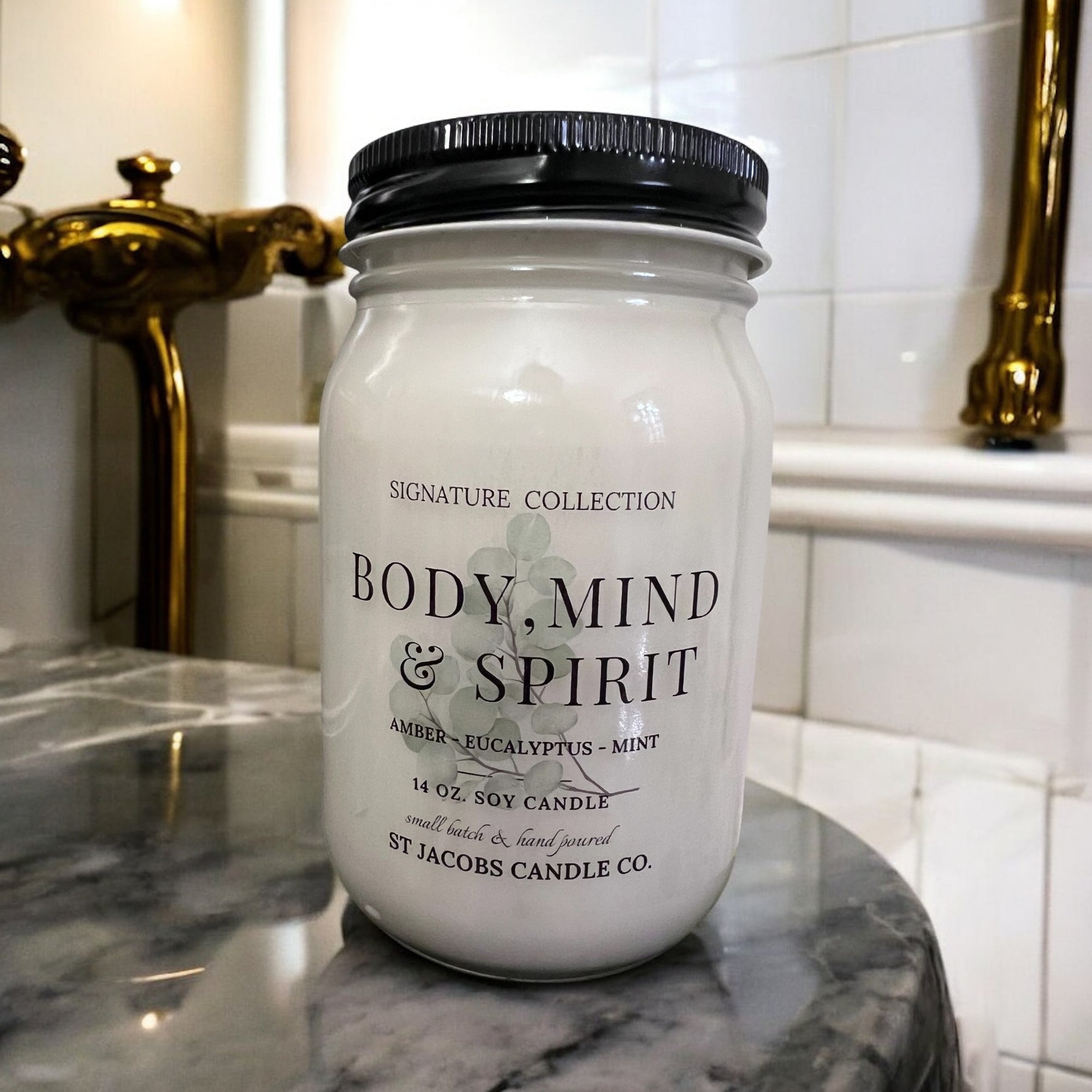 🆕 Body, Mind & Spirit Natural Soy Wax Candle