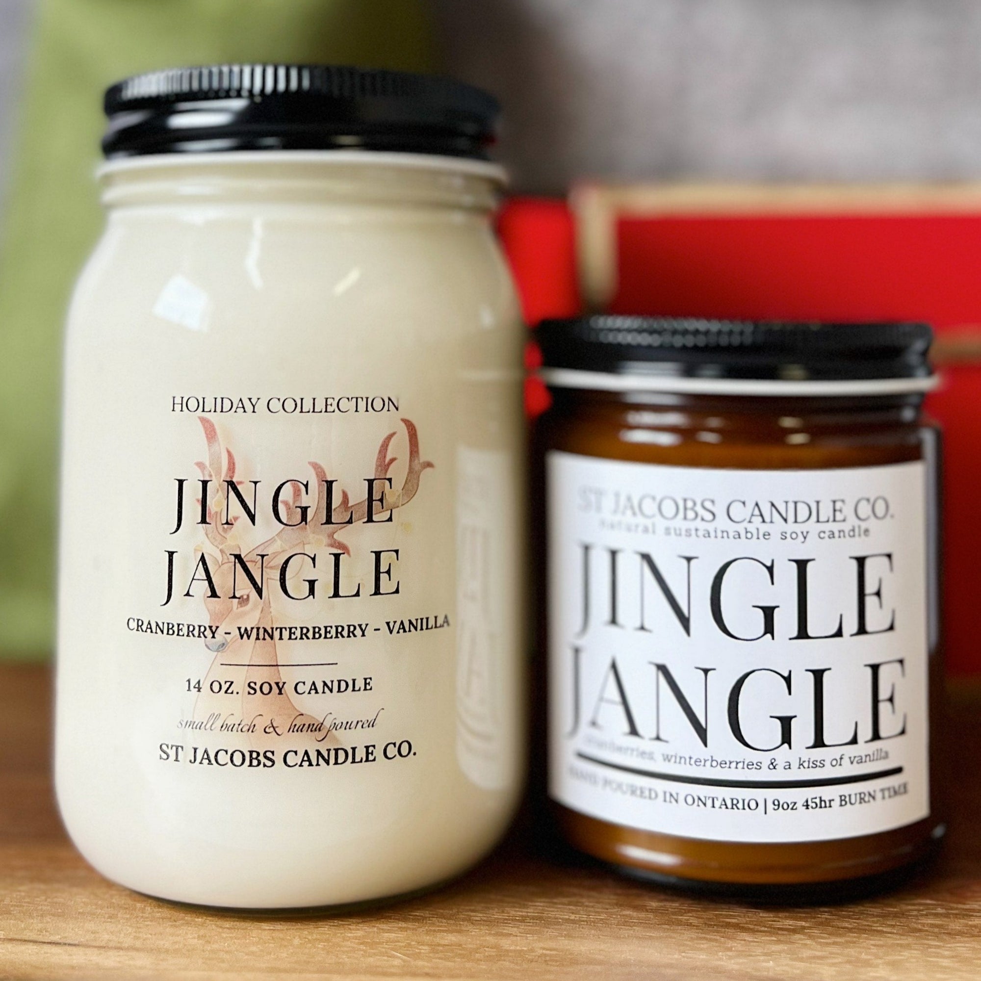 🎅Holiday Season 2024❄️JINGLE JANGLE☃️Natural Soy Candle